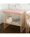 Aankleedkussenhoes 70x50 cm – Roze | Waldin
