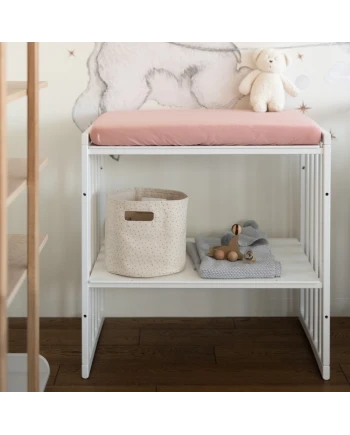 Aankleedkussenhoes 70x50 cm – Roze | Waldin