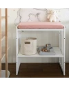 Aankleedkussenhoes 70x50 cm – Roze | Waldin