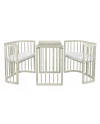 7-in-1 babybed met matras - Olijfgroen
