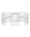 7in1 kinderbed met matras Wit | Waldin