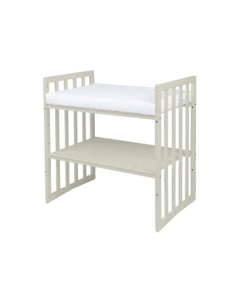 Ovale 7-in-1 babybed met matras - Olijfgroen
