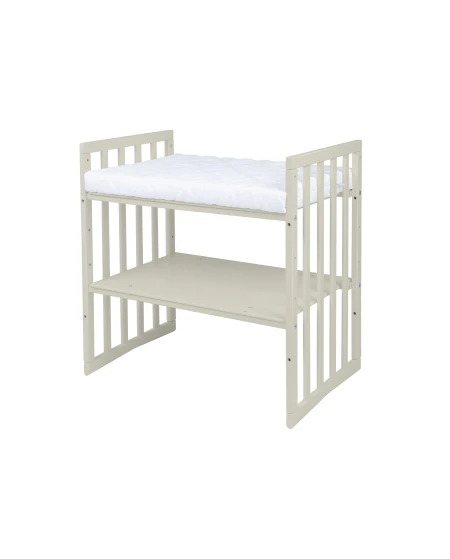 Ovale 7-in-1 babybed met matras - Olijfgroen | Waldin