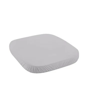 Katoenen hoeslaken 73x73 cm – Grijs 7-in-1 babybedje WALDIN