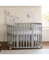 Katoenen hoeslaken 123x73 cm – Ovaal Grijs | WALDIN