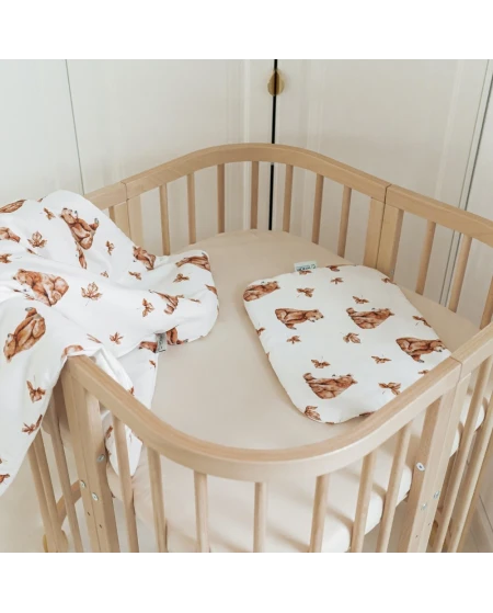 Bamboe baby kussen 30x40 –  Beertjes | Waldin
