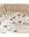 Bamboe baby kussen 30x40 –  Beertjes | Waldin