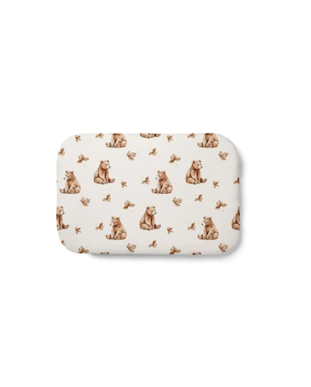 Bamboe baby kussen 60x40 –  Beertjes | Waldin