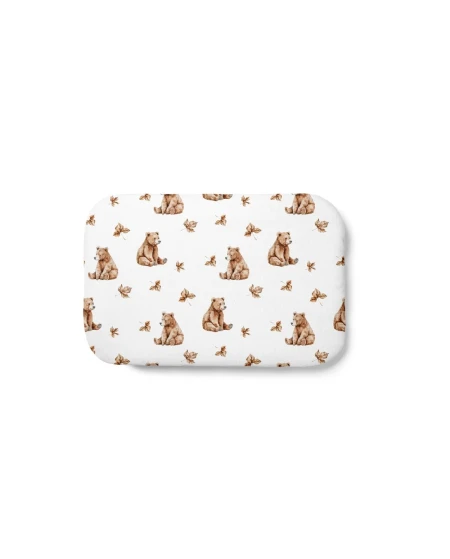 Bamboe baby kussen 60x40 –  Beertjes | Waldin