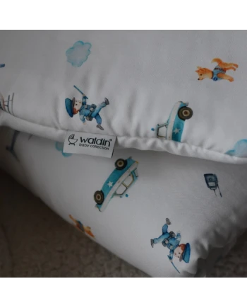 Bamboe baby kussen 30x40 – Politie | Waldin