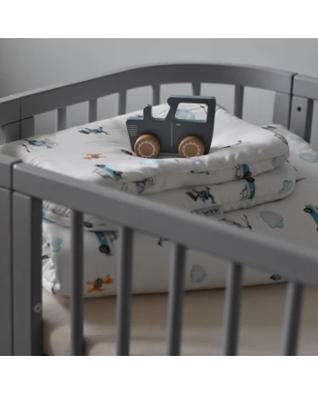 Bamboe baby kussen 60x40 – Politie | Waldin