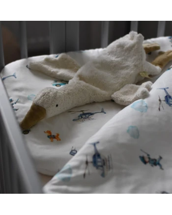 Bamboe baby kussen 60x40 – Politie | Waldin