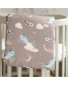 Bamboe baby kussen 60x40 – Walvissen | Waldin
