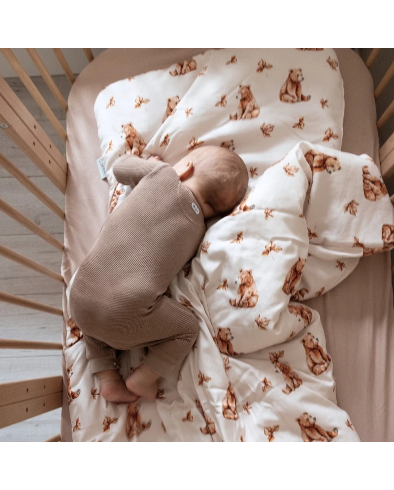 Bamboe baby dekbed Beren diverse maten