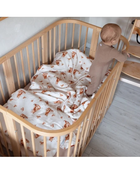 Bamboe baby dekbed Beren diverse maten