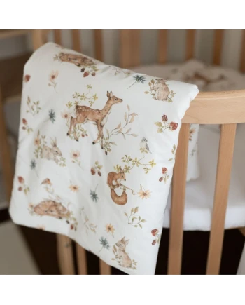 Baby wikkeldeken 2in1 dekbed en kussen – Pools Bos | Waldin