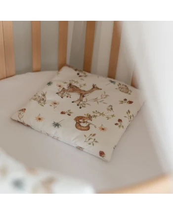 Baby wikkeldeken 2in1 dekbed en kussen – Pools Bos | Waldin