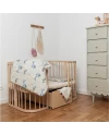 Bamboe baby dekbed Walvissen diverse maten