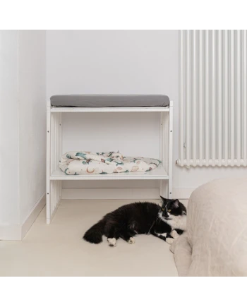 Aankleedkussenhoes 70x50 cm – Grijs | Waldin