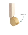 2-in-1 kinderbed met matras - Naturel