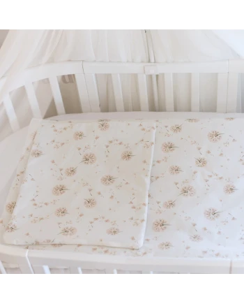 Junior beddengoedset 90x120 – Paardenbloemen | Waldin