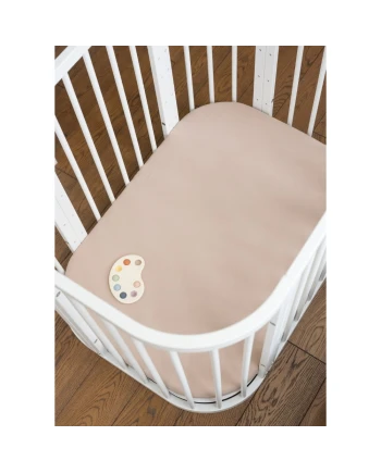 Wit 5-in-1 babybedje met wieg | Waldin