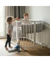 7in1 kinderbed met matras Wit | Waldin