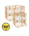 7in1 babybed met matras - Natuurlijk | Waldin