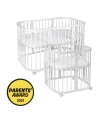 7in1 kinderbed met matras Wit | Waldin