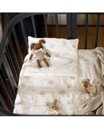 Baby wikkeldeken 75x75 – 2in1 dekbed en kussen | Waldin