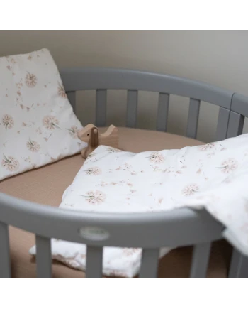 Baby wikkeldeken 75x75 – 2in1 dekbed en kussen | Waldin