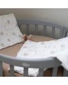 Baby wikkeldeken 75x75 – 2in1 dekbed en kussen | Waldin