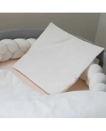Junior beddengoedset 90x120 – Ecru Basic | Waldin