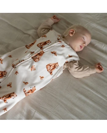 Bamboe babyslaapzak 0–6 mnd | Zacht en ademend | Waldin