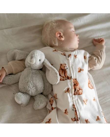 Bamboe babyslaapzak 0–6 mnd | Zacht en ademend | Waldin