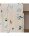 Bamboe babyslaapzak 0–6 mnd Politie | Zacht en ademend | Waldin