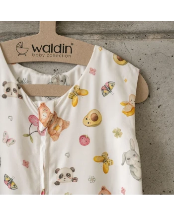 Bamboe slaapzak 0-6 maanden - CandyCute | Waldin
