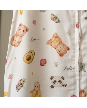 Bamboe slaapzak 0-6 maanden - CandyCute | Waldin