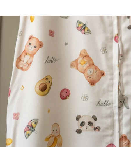 Bamboe slaapzak 6-18 maanden - CandyCute | Waldin