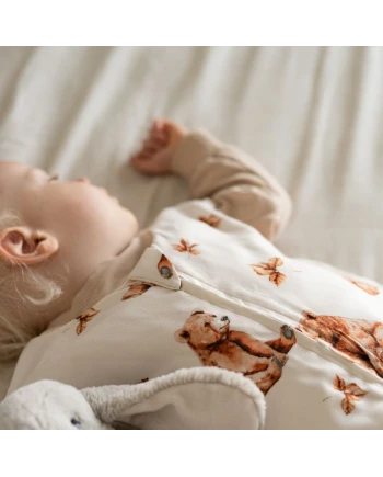 Bamboe babyslaapzak 6-18 mnd | Zacht en ademend | Waldin