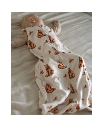 Bamboe babyslaapzak 6-18 mnd | Zacht en ademend | Waldin