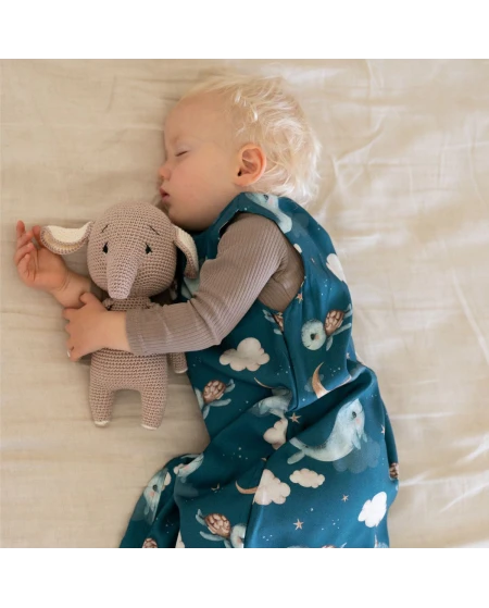 Bamboe babyslaapzak 6-18 mnd | Zacht en ademend | Waldin