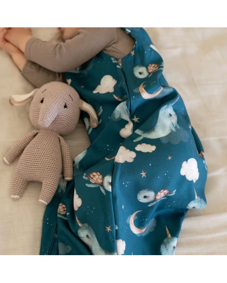 Bamboe babyslaapzak 6-18 mnd | Zacht en ademend | Waldin