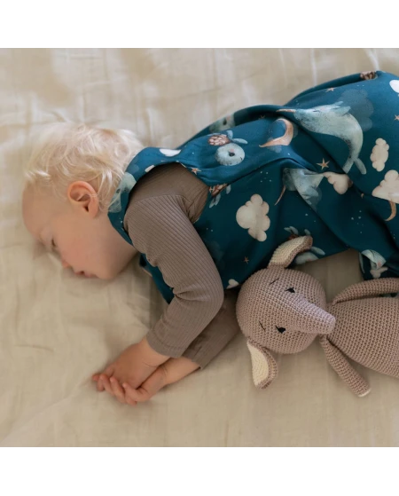 Bamboe babyslaapzak 6-18 mnd | Zacht en ademend | Waldin