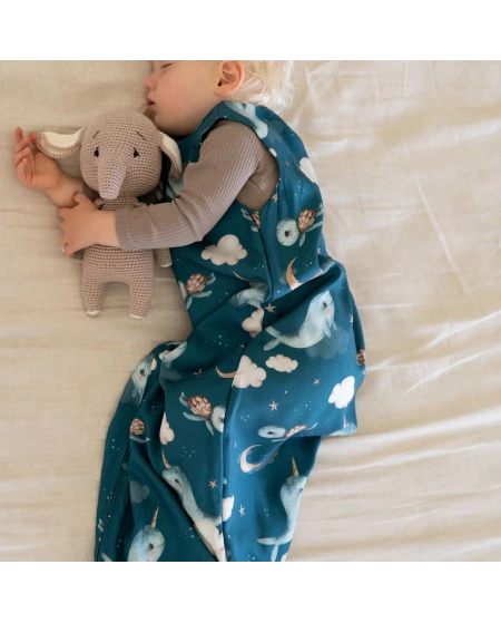 Bamboe babyslaapzak 6-18 mnd | Zacht en ademend | Waldin