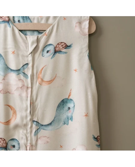 Bamboe babyslaapzak 0–6 mnd | Zacht en ademend | Waldin