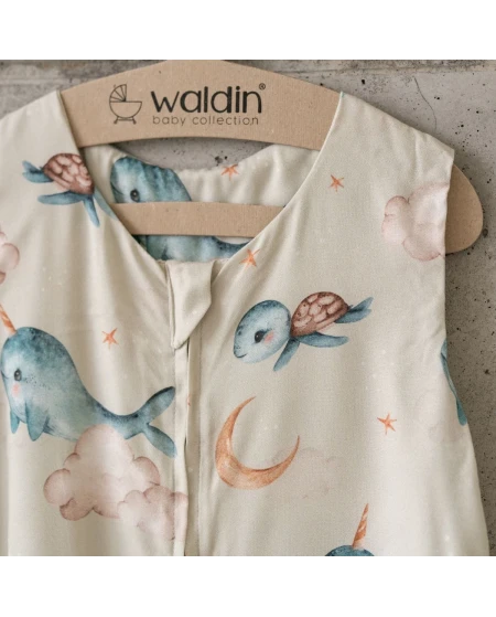 Bamboe babyslaapzak 0–6 mnd | Zacht en ademend | Waldin