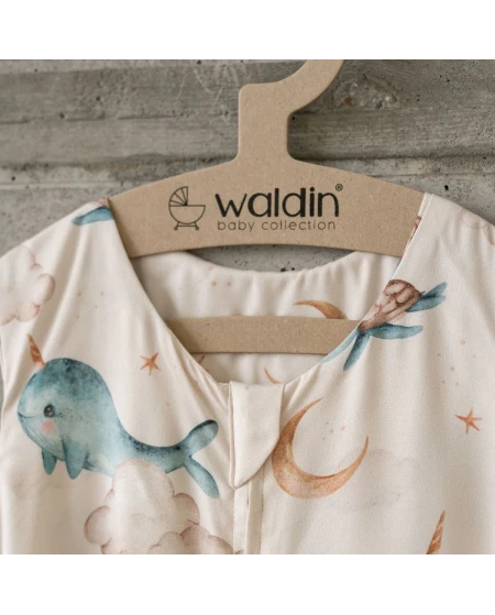 Bamboe babyslaapzak 0–6 mnd | Zacht en ademend | Waldin