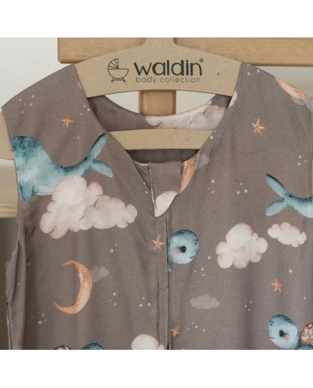 Bamboe babyslaapzak 0–6 mnd | Zacht en ademend | Waldin