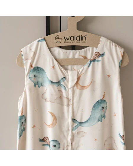 Bamboe babyslaapzak 0–6 mnd | Zacht en ademend | Waldin